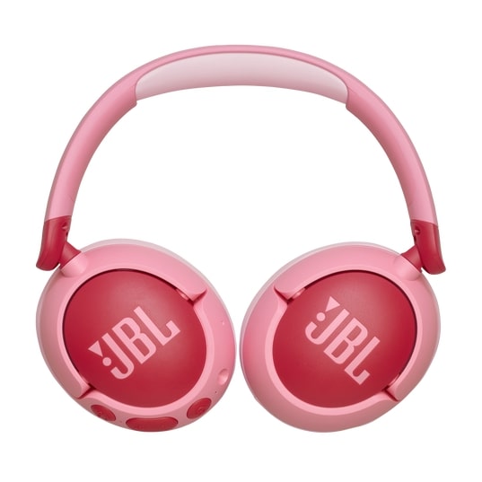 JBL Junior 470NC Wireless Bluetooth Over-Ear Noise Cancelling Kids Headphones- Pink