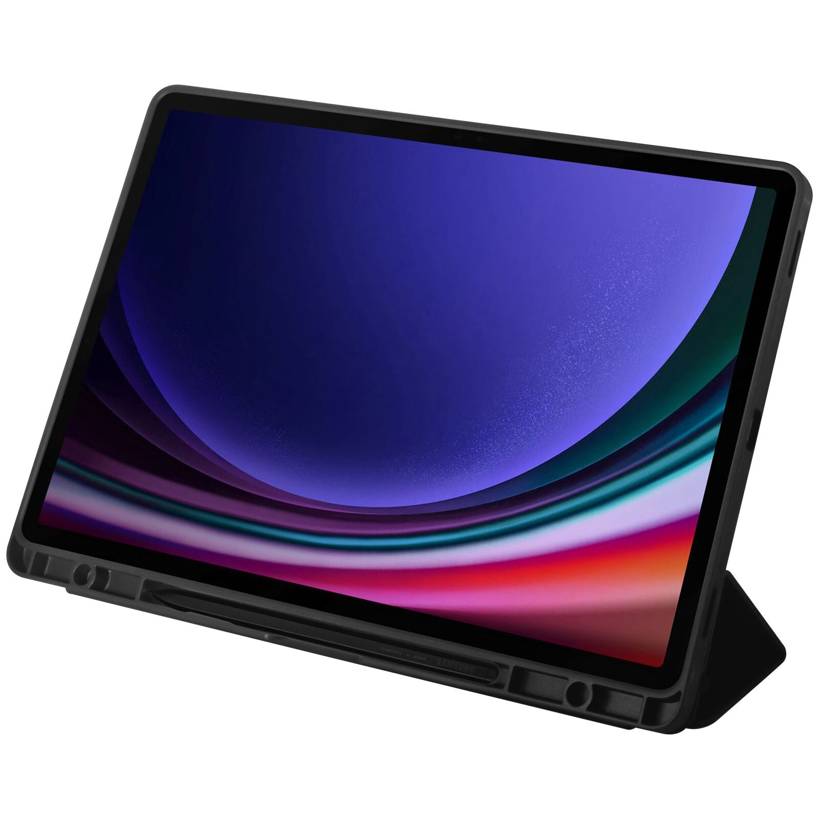 OtterBox React Folio Case for Samsung Galaxy Tab S10+/ Tab S9+ 12.4' - Black