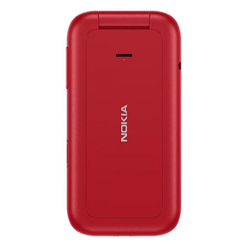 Nokia 2660 Dual SIM 4G FLIP BIG Button Phone Unlocked - Red