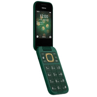 Thumbnail for Nokia 2660 Dual SIM 4G FLIP BIG Button Phone Unlocked - Lush Green