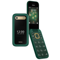 Thumbnail for Nokia 2660 Dual SIM 4G FLIP BIG Button Phone Unlocked - Lush Green