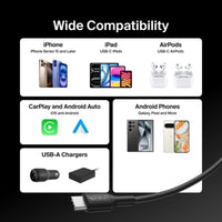 Thumbnail for Belkin Boost Charge USB-A to C Cable - 3m Universally compatible - Black