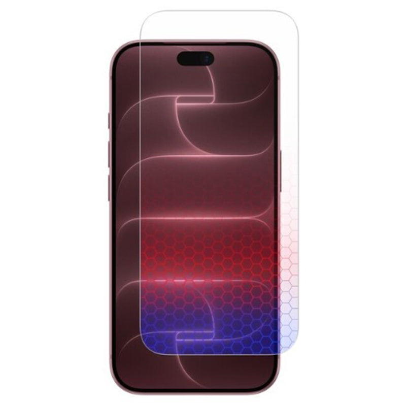 Belkin Titan SmartShield Pro Blue-to-Red Screen Protector for iPhone 18 Pro / iPhone 17 Pro - Clear