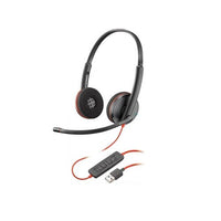 Thumbnail for Plantronics/Poly Blackwire 5220  Headset Standard USB-C + 3.5mm corded Binaural Noise canceling Dyna