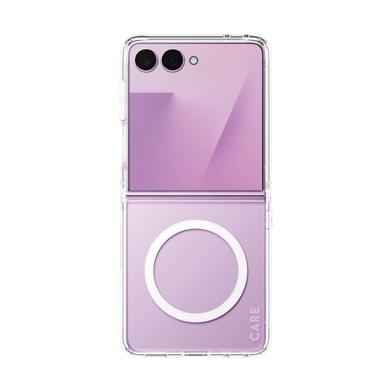 CARE by PanzerGlass Urban Combat Case for Samsung Z Flip8/Flip7 - Transparent