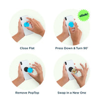 Thumbnail for PopSockets PopGrip Licensed Floral Eevee - Multi