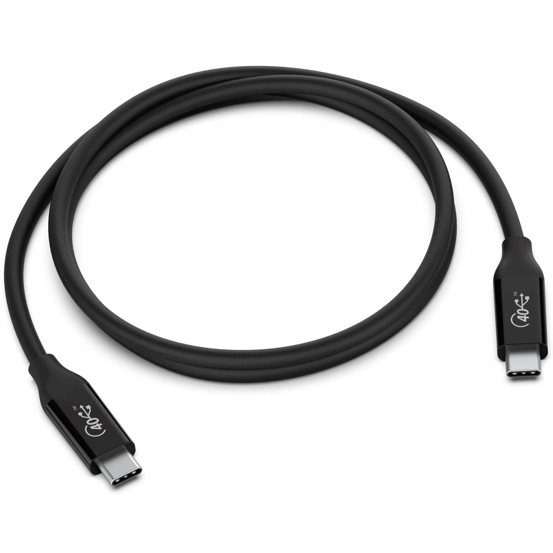 Belkin USB4 USB-C to USB-C Cable (0.8M/2.6ft) - Black
