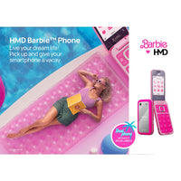 Thumbnail for HMD Barbie 4G Flip 128MB Dual Sim- Pink