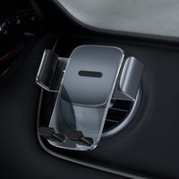 Thumbnail for Baseus Clamp Vehicle Car mount for Round Air Outlet  vent Holder - Black