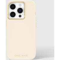 Thumbnail for Case-Mate Silicone MagSafe Case For iPhone 15 Pro - Beige