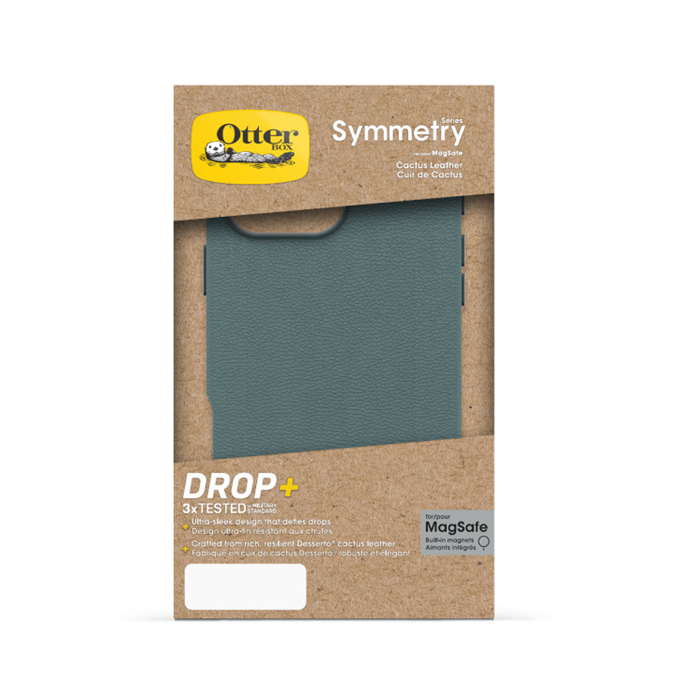 OtterBox Symmetry Cactus Leather Case for iPhone 16 Pro Max-Green