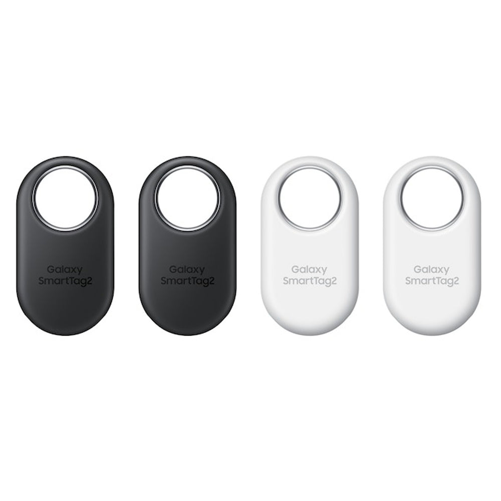 Samsung Smart Tag2 Bluetooth Tracker 4 Pack - Black/White