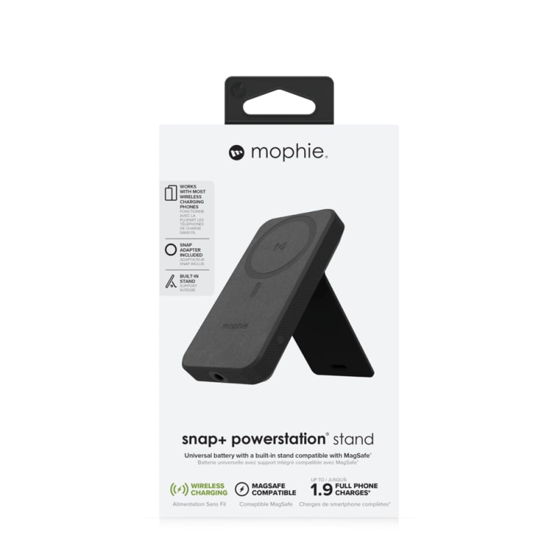 Mophie Snap+ Powerstation 10000mAh Power Bank with Stand MagSafe Compatible
