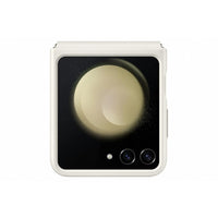 Thumbnail for Samsung Flap ECO-Leather Case for Galaxy Z Flip5 Case - Cream