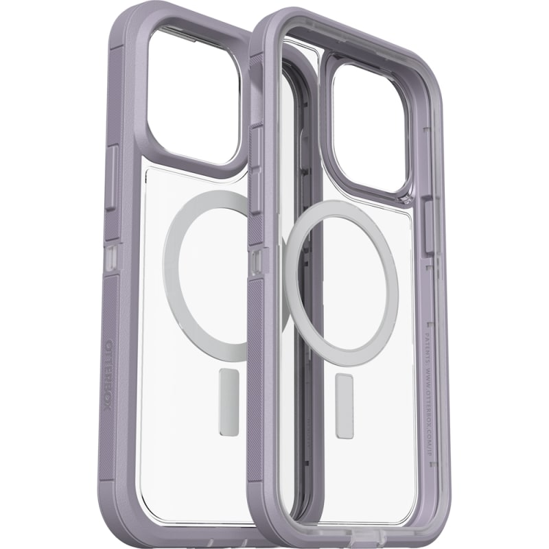 Otterbox Defender XT Clear MagSafe Case for iPhone 14 Pro Max - Lavender Sky / Clear