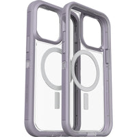 Thumbnail for Otterbox Defender XT Clear MagSafe Case for iPhone 14 Pro Max - Lavender Sky / Clear