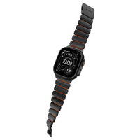 NOMAD Stratos for Apple Watch (49mm/ULTRA1&2) - Black/Orange