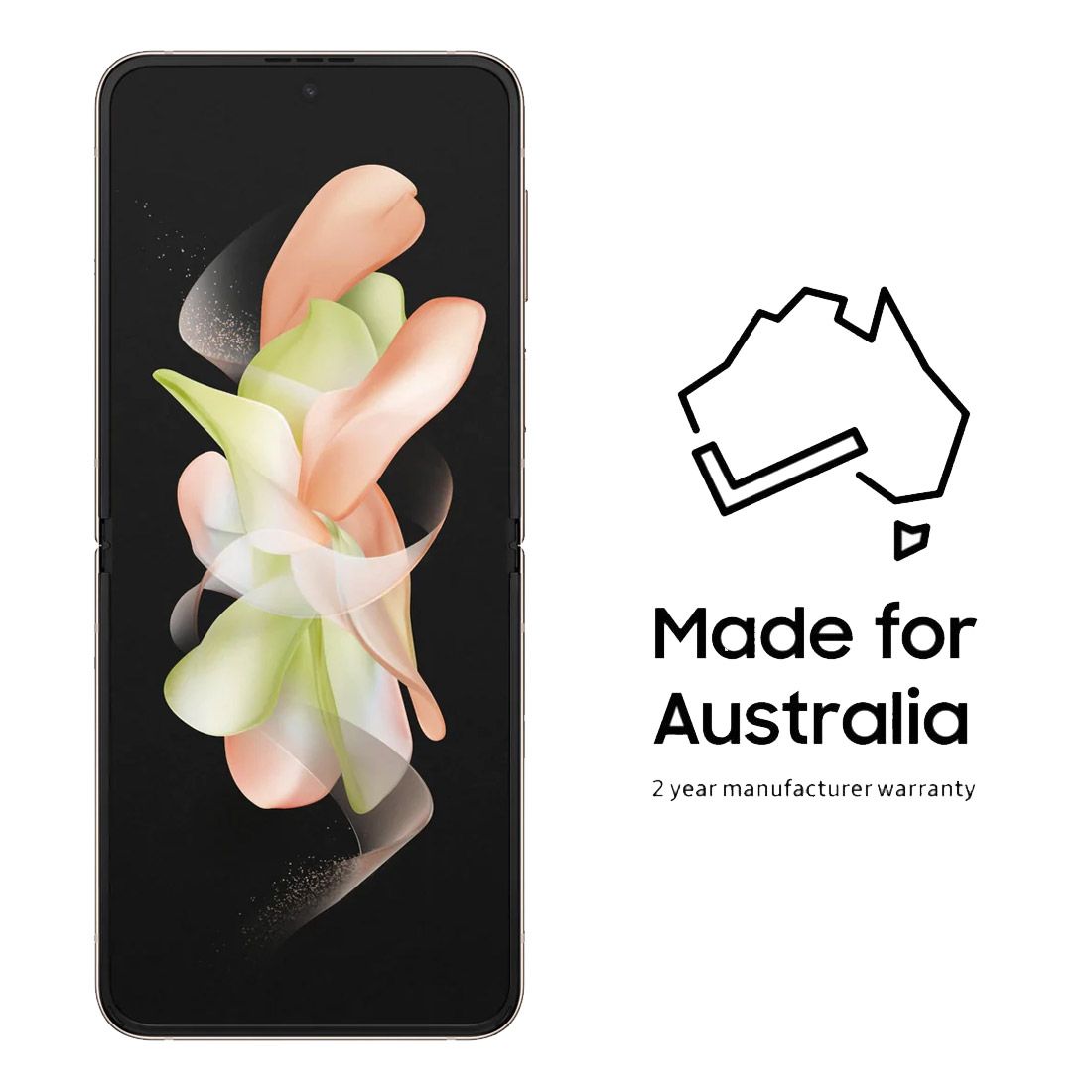 Samsung Galaxy Z Flip4 5G 128GB + 8GB - Pink Gold