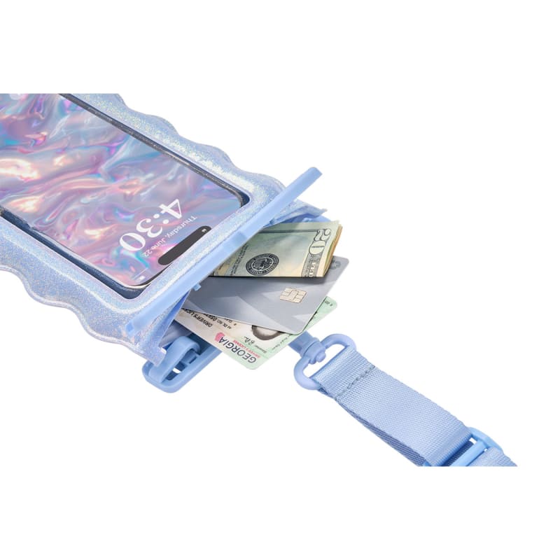 Case-Mate Wavy Waterproof Floating Pouch Large - Blue