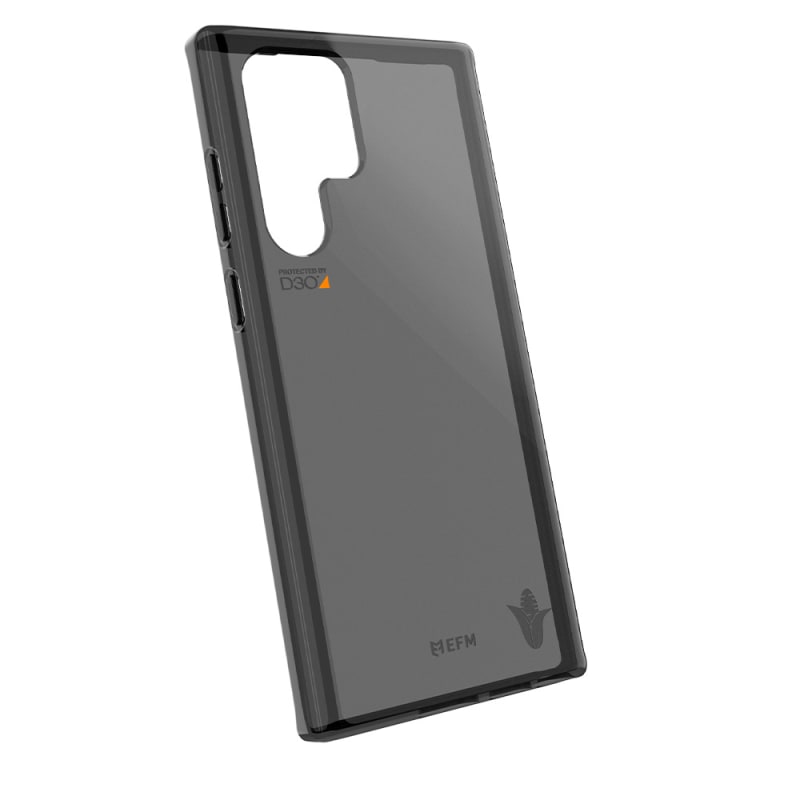 EFM Bio+ Case Armour with D3O Bio for Samsung Galaxy S22 Ultra (6.8) - Smoke Clear