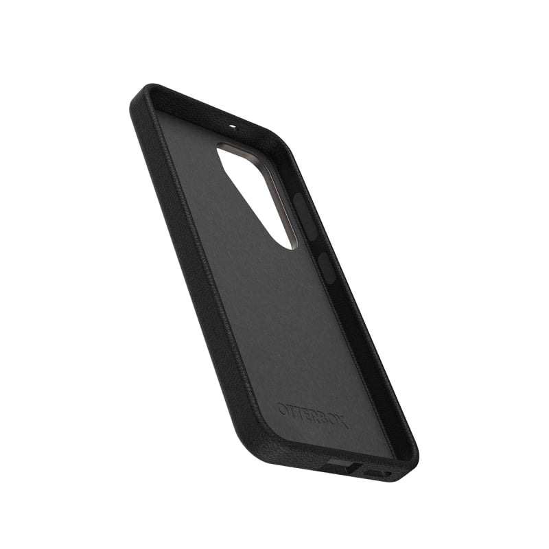 OtterBox Symmetry Cactus Leather Case for Samsung Galaxy S25/S24 - Noir Ash