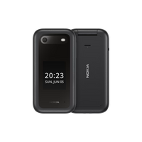 Thumbnail for Nokia 2660 Dual SIM 4G FLIP BIG Button Phone Unlocked - Black