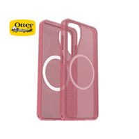 Thumbnail for OtterBox Symmetry Magnets Samsung Galaxy S25 - Clear/Pink