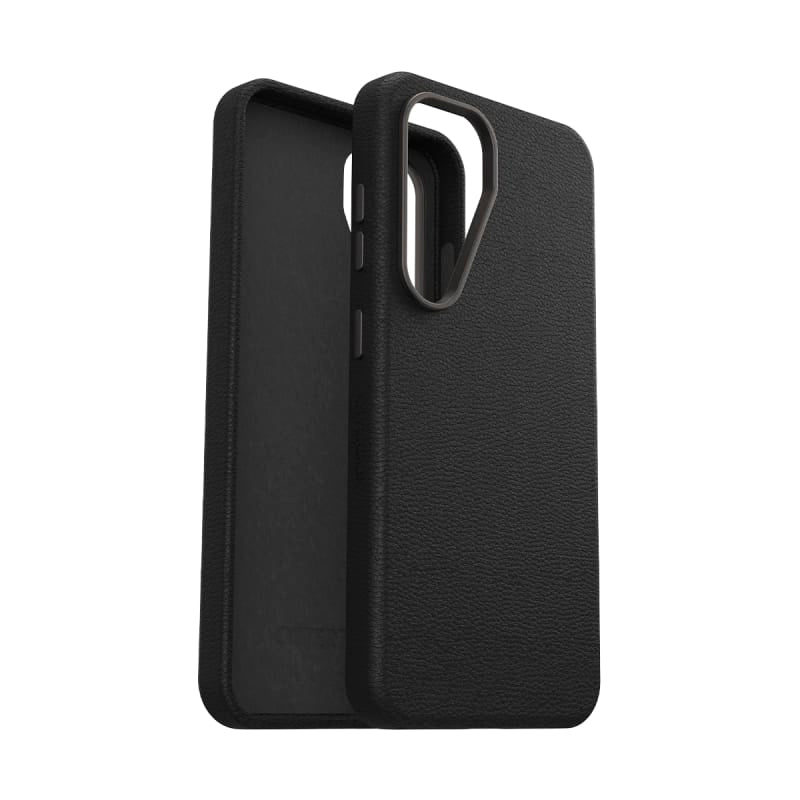 OtterBox Symmetry Cactus Leather Case for Samsung Galaxy S25/S24 - Noir Ash