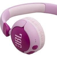 Thumbnail for JBL JUNIOR JR320BT Wireless Bluetooth On-Ear Kids Headphones - Purple Pink