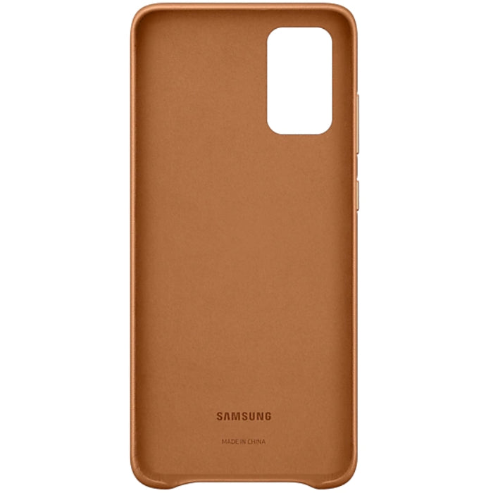 Samsung Galaxy S20+ Leather Cover - Brown