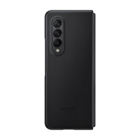 Thumbnail for Samsung Leather Cover for Galaxy Z Fold3 - Black