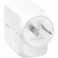 Belkin BoostCharge Pro Retractable GaN Wall Charger 67W - White