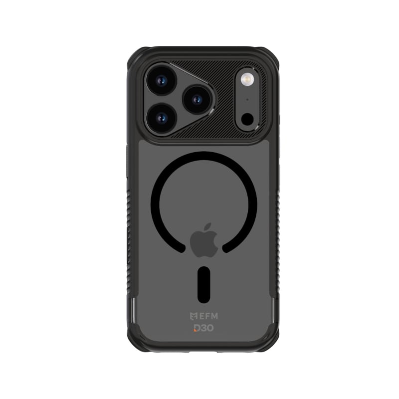EFM Cayman Case with D3O Zero for Apple iPhone 17 Pro - Black