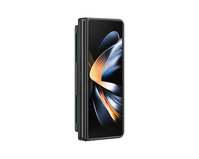 Samsung Galaxy Z Fold4 Silicone Grip Cover Hand Strap Case - Black