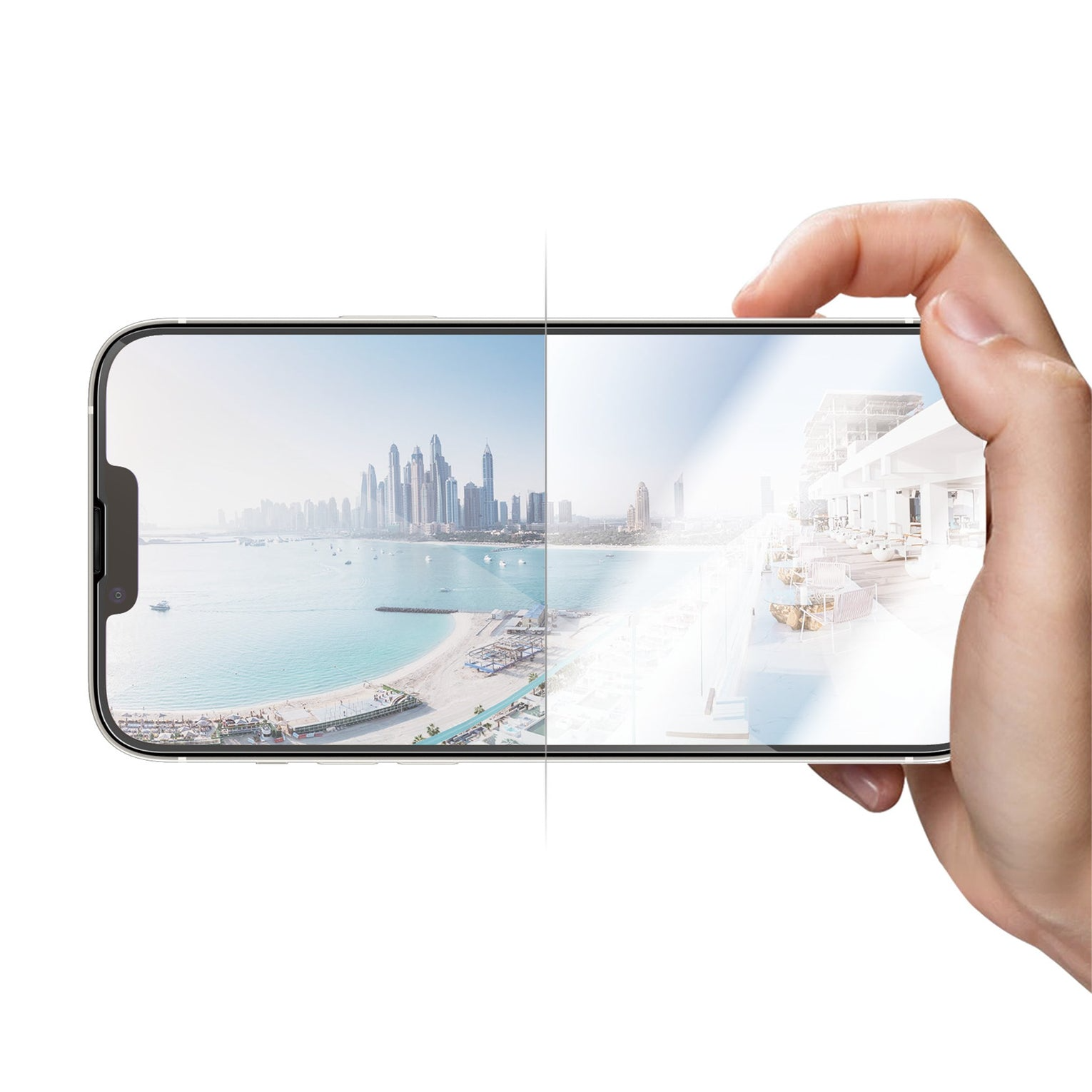 PanzerGlass Apple iPhone 14 Plus / iPhone 13 Pro Max Anti-Reflective Screen Protector Ultra-Wide Fit
