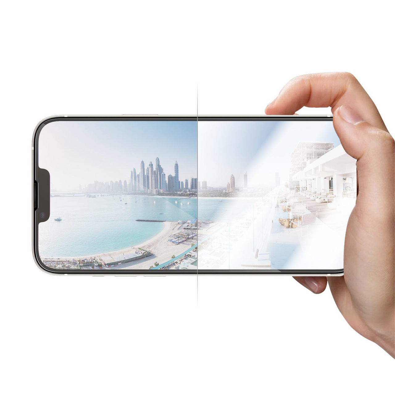 PanzerGlass Apple iPhone 14 Plus / iPhone 13 Pro Max Anti-Reflective Screen Protector Ultra-Wide Fit
