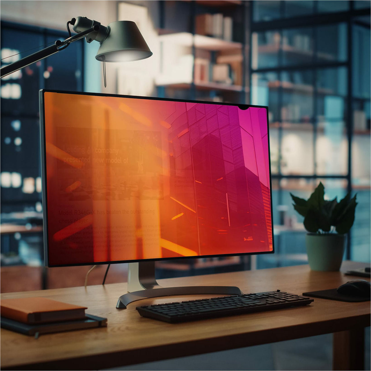 Startech Privacy Screen Protector/Shield for 24-inch 16:9 Gold Monitor (Reversible)