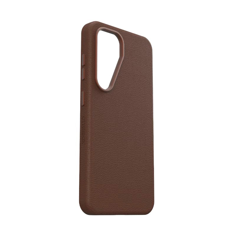 OtterBox Symmetry Cactus Leather Case for Samsung Galaxy S25/S24 - Rich Adobe