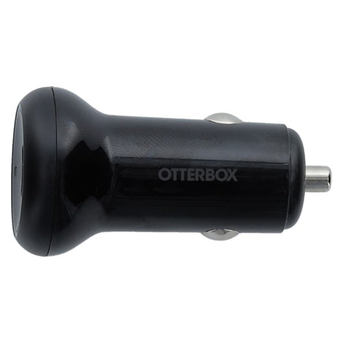 OtterBox 32W Dual Port Standard Fast Car Charger - Black