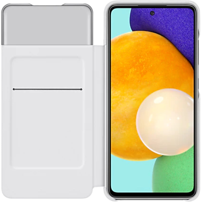 Samsung Galaxy A52/5G A52s 5G Smart S-View Wallet Cover - White