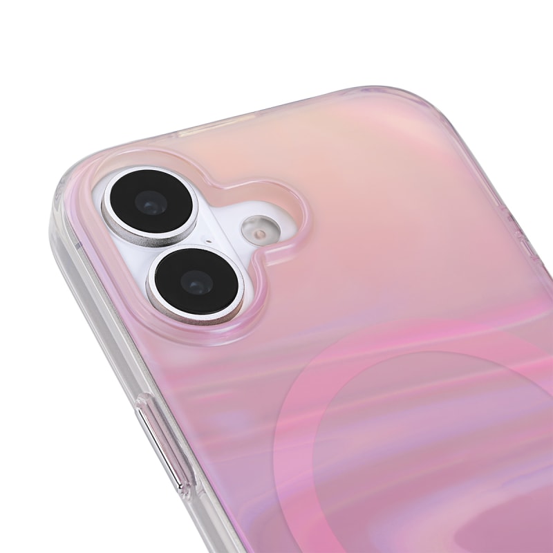 Case-Mate Peach Bubble MagSafe Case for Apple iPhone 17- Iridescent
