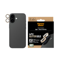 Thumbnail for Panzer Hoops Lens Protector for iPhone 17 - Glitter Gold