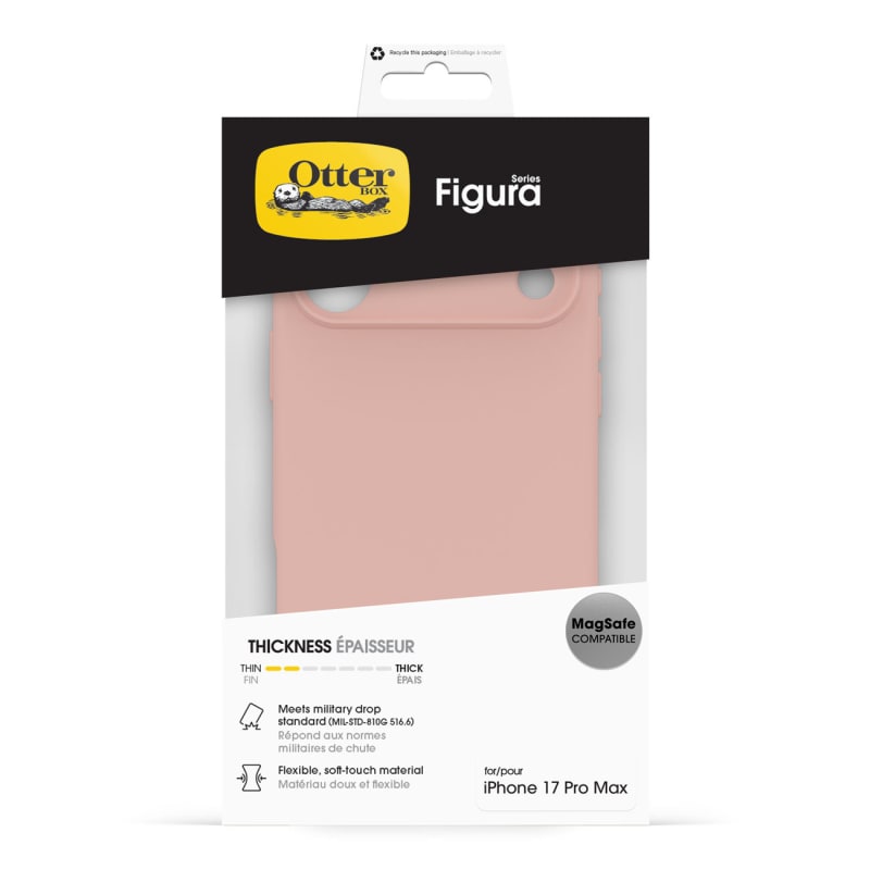 OtterBox Figura Case for Apple iPhone 18 Pro Max, 17 Pro Max - Pink
