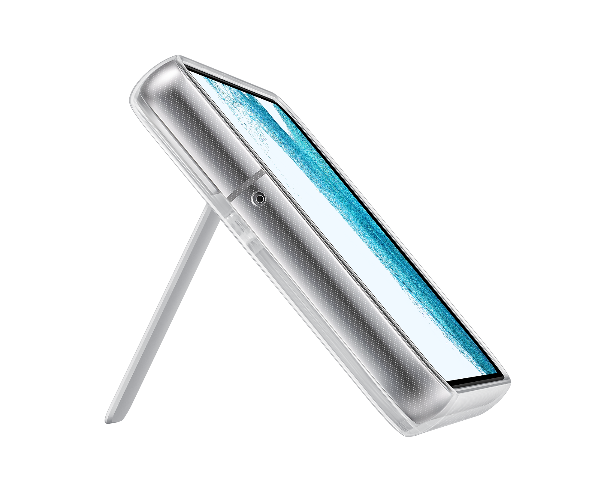 Samsung Clear Standing Case for Galaxy S22 - Transparent