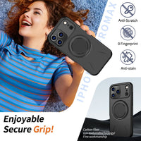 Thumbnail for Blacktech Sentinel X Ring Magsafe Case for Samsung Galaxy S26 Ultra - Black
