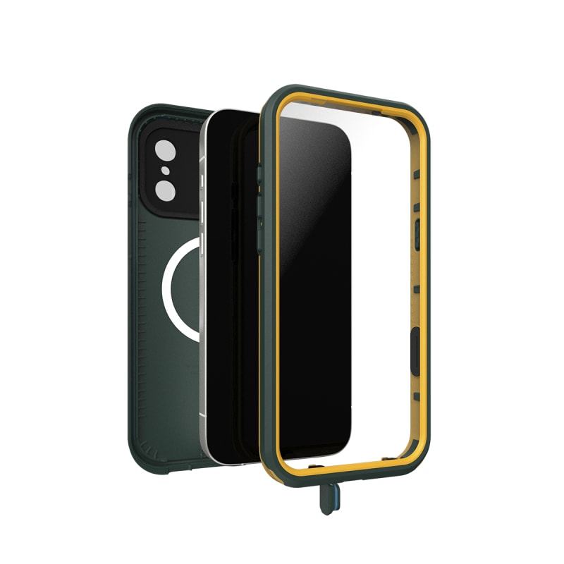 OtterBox Fre MagSafe Case with Camera Control for iPhone 17 Pro Max - Submerge Green