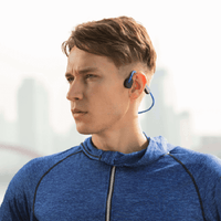 Thumbnail for Shokz OpenMove Bone Conduction Open-Ear Lifestyle/Sport Headphones - Blue
