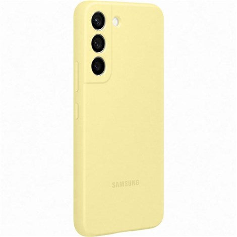 Samsung Silicone Cover for Galaxy S22 - Yellow