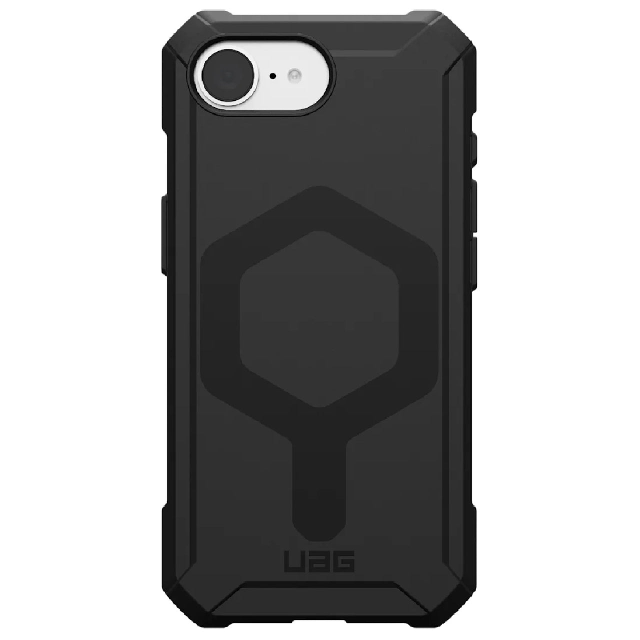 UAG Essential Armor MagSafe Rugged Case for iPhone 16e - Black 15ft Drop Protection, Slim, Sleek