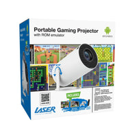 Thumbnail for Laser Smart Projector 50 Games Two Controllers - White